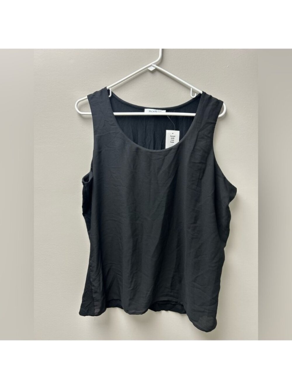 Ricki’s‎ Women’s Black Round Neck Tank Top